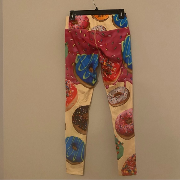 2/$30 Sleefs Donuts Print Tights Leggings Small S - Picture 3 of 5